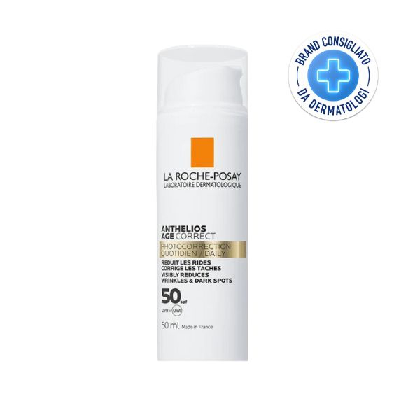 La Roche Posay Anthelios Age Correct Spf 50 Crema Antirughe e Antimacchie 50 ml