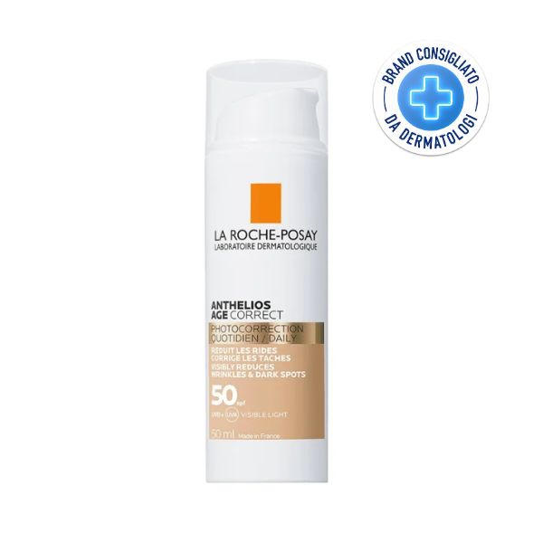 La Roche Posay Anthelios Age Correct Anti-Macchie SPF50 Crema Viso Colorata 50ml