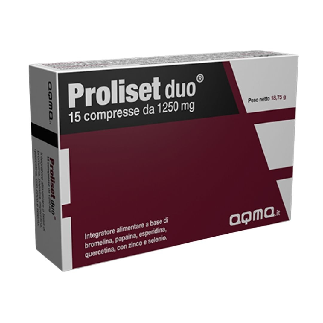 Proliset Duo Integratore Alimentare ad Azione Antiossidante 15 compresse