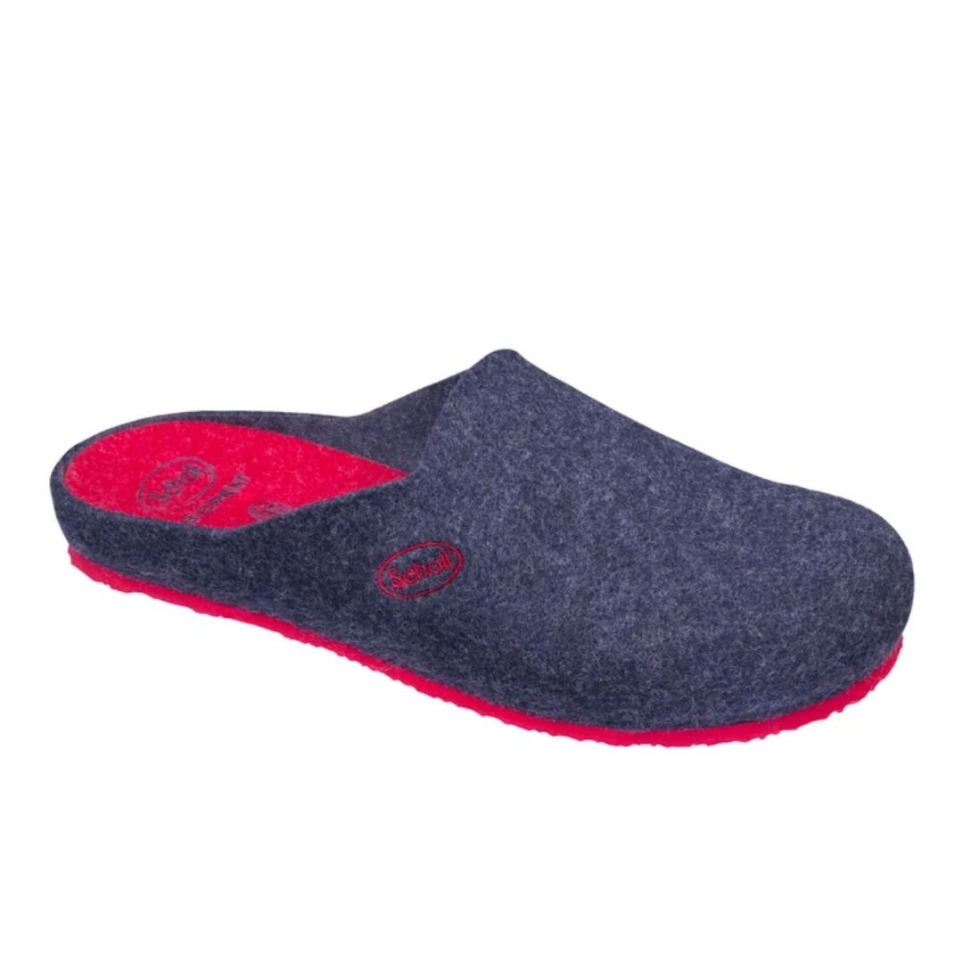 Dr.scholl's Calzatura Laye 2,0 Felt Nonna Blu Navy 39