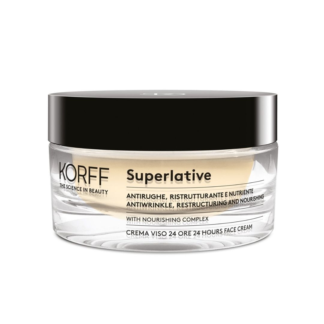 Korff Superlative Crema Viso Giorno Antirughe 24h Ristrutturante 50 ml