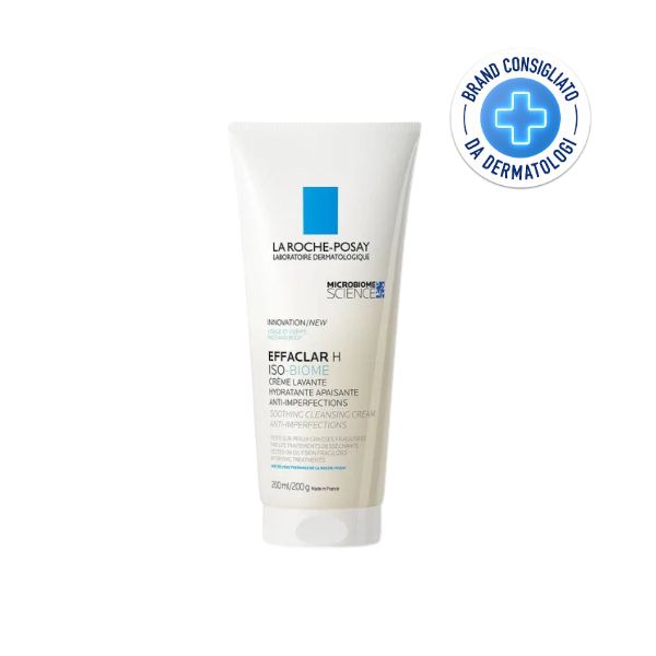 La Roche Posay Effaclar H ISO-BIOME Detergente Viso Corpo Pelle Grassa 200 ml