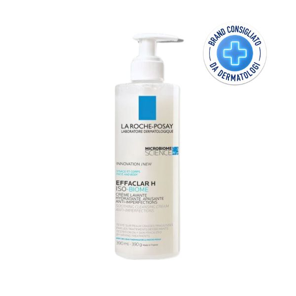 La Roche Posay Effaclar H ISO BIOME Detergente Viso Corpo Pelle Grassa 400 ml