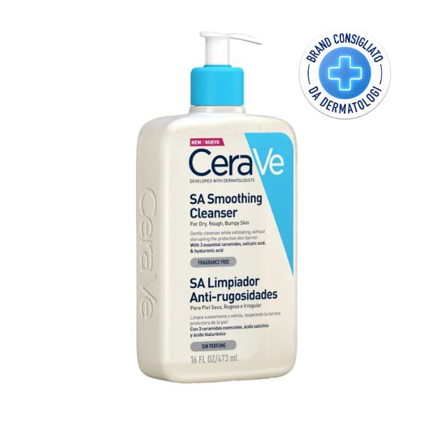 Cerave Detergente Levigante per Pelli Secche e Screpolate 473 ml