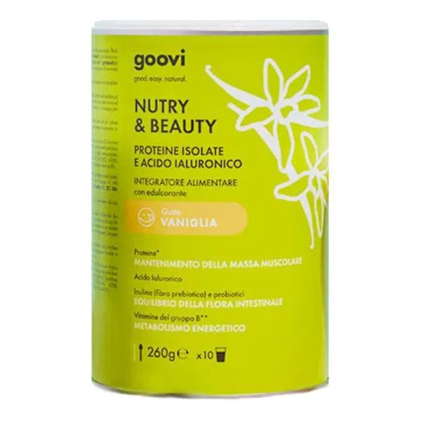 Goovi Nutry&Beauty Proteine In Polvere Vaniglia 260 g