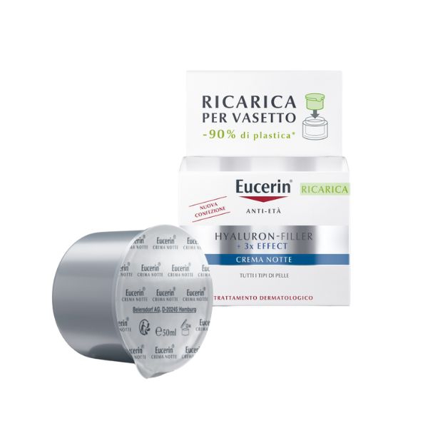 Eucerin FC Anti Age Hyaluron Refiller Crema Notte Ricarica 50 ml