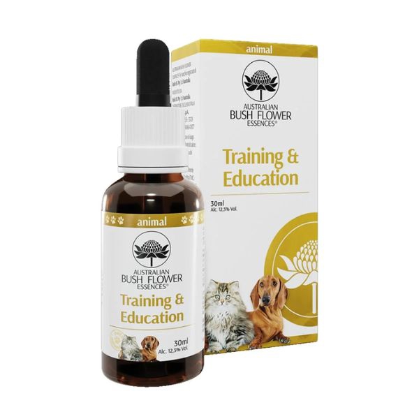 Bush Flower Essences Training & Education Essenza per Animali, 30ml