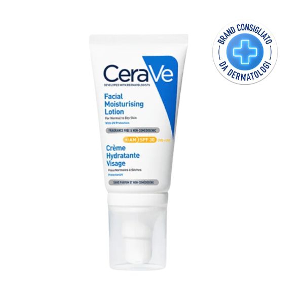 CeraVe Crema Viso Idratante SPF30 24 Ore con Acido Ialuronico 52ml