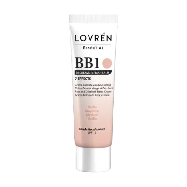 Lovren Essential BB Cream BB1 Tonalit Media 25 ml