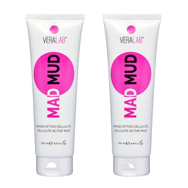 VL Mad Mud Cellulite Fango Attivo Riducente Effetto Caldo 2x250 ml