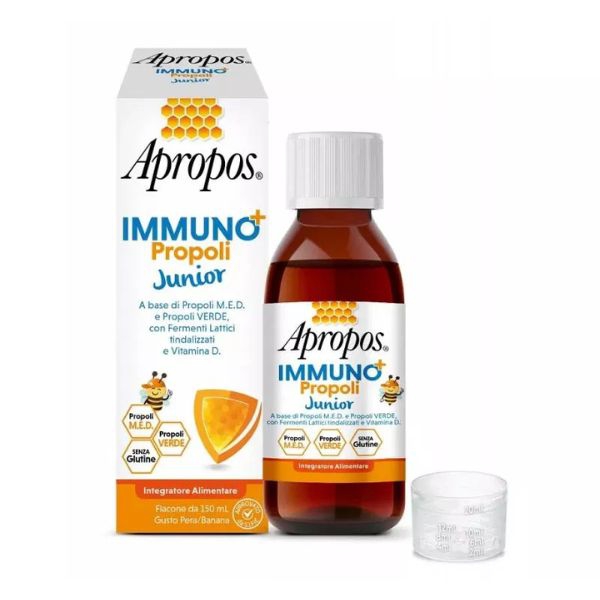 Apropos Immuno+ Propoli Junior Integratore per il Sistema Immunitario 150 ml