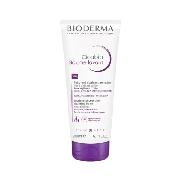 Bioderma Cicabio Baume Lavant Balsamo Detergente Lenitivo Pelle Irritata 200ml