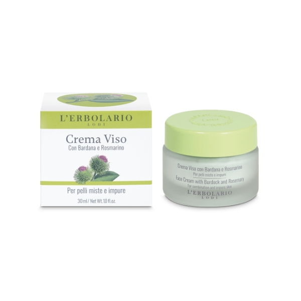 L'erbolario Crema Viso per Pelli Miste e Impure 30 ml