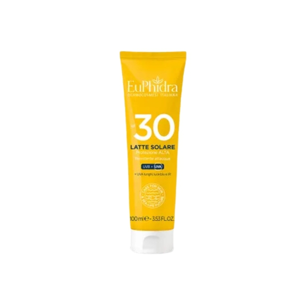 Euphidra Latte Solare Spf 30 Protezione Alta Corpo Travel Size 100 ml