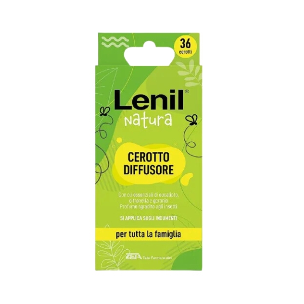 Lenil Insetti Natura Defence Cerotto Diffusore 36 Pezzi