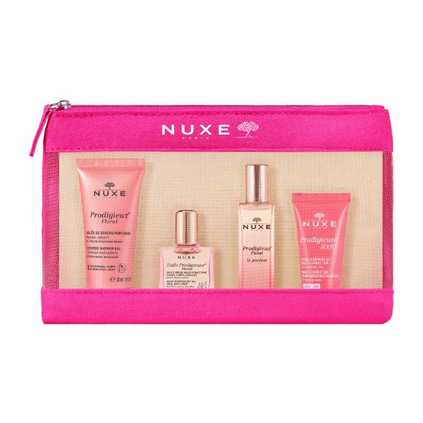 Nuxe Prodigieux Floral Indispensables Trousse Travel con 4 Minizise Bestseller