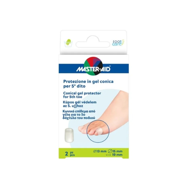 Footcare Protezione Gel Conica 5 Dito 2 Pezzi