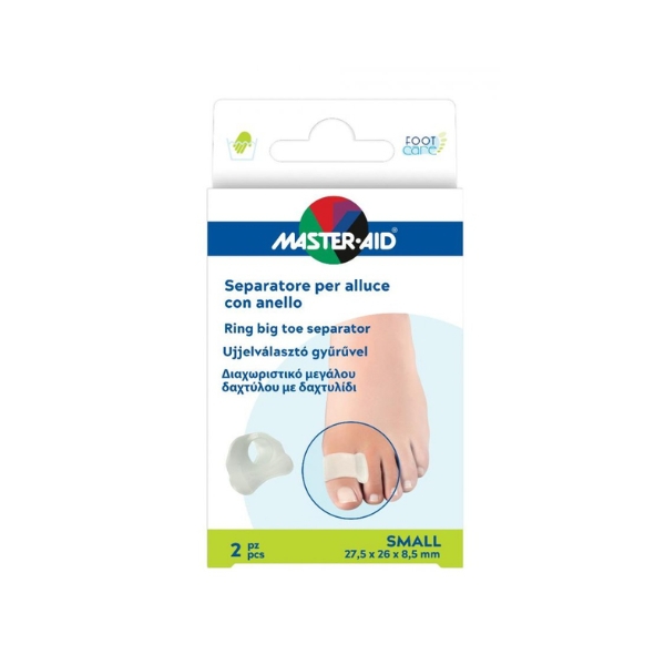 Footcare Separatore Per Alluce Con Anello Small 2 Pezzi