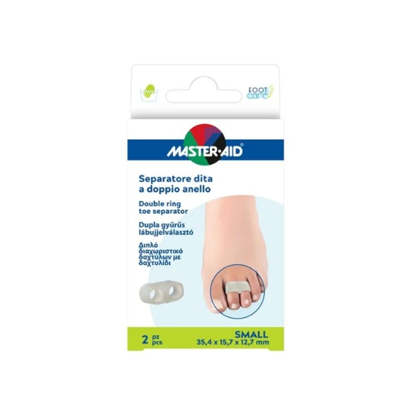 Footcare Separatore Dita Doppio Anello Small 2 Pezzi