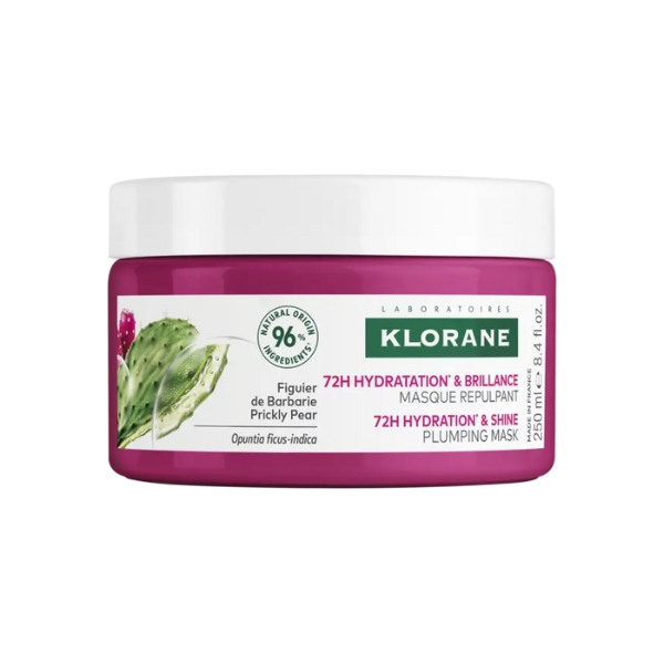 Klorane Maschera Capelli Al Fico D'India Rimpolpante E Idratante 250 ml