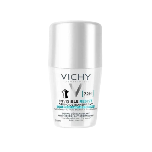 Vichy Invisible Resist 72h Deodorante Roll On 50 ml