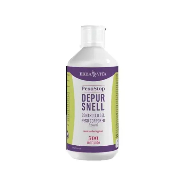 Erba Vita Peso Stop Depur Snell Integratore Depurativo Snellente 500 ml