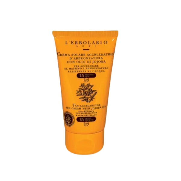 L'erbolario Crema Solare Acceleratrice Abbronzatura Spf15 75 ml