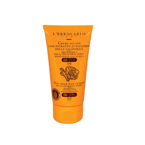 L'erbolario Crema Solare Estratto Di Papavero Spf50 75 ml