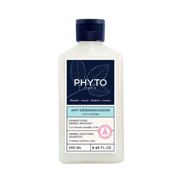 Phyto Anti-prurito Shampoo Dermolenitivo per Cuoio capelluto Irritato e Sensibile 250 ml