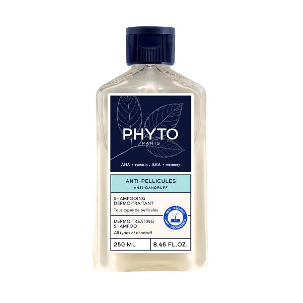 Phyto Anti-forfora Shampoo Dermotrattante per Tutti i Tipi di Forfora 250 ml