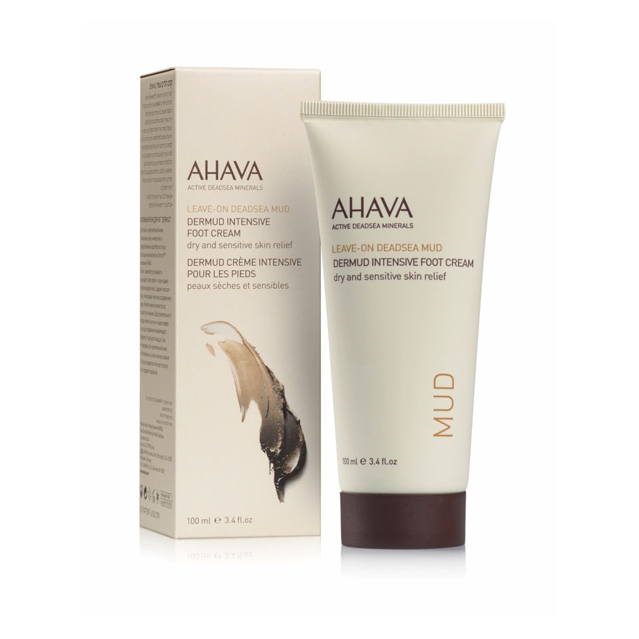 Ahava Dermud Intens Foot Cream Crema per Piedi Secchi e Arrossati 100 ml