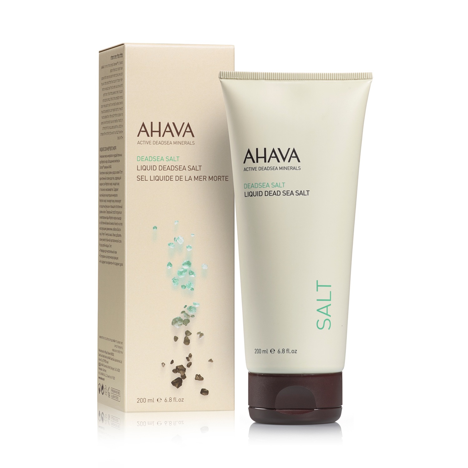 Ahava Liquid Dead Sea Salt Sale Liquido da Bagno 200 ml