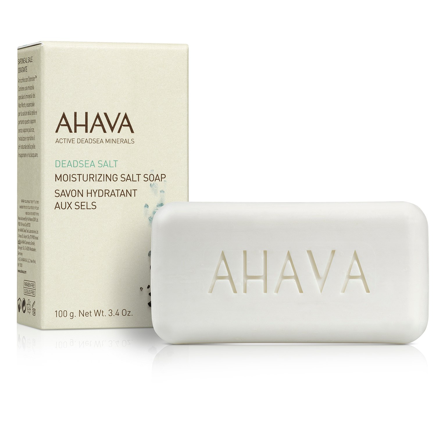 Ahava Moisturizing Salt Soap Sapone Purificante con Sali del Mar Morto 250 gr