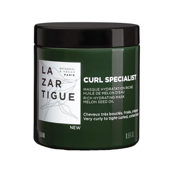 Lazartigue Curl Maschera Idratante per Capelli Ricci 250 ml