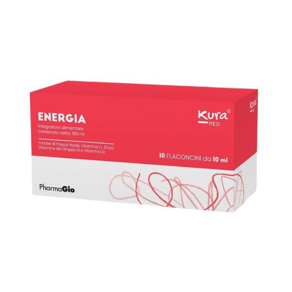 Kura Ped Energia Integratore per Bambini 10 fiale x 10 ml