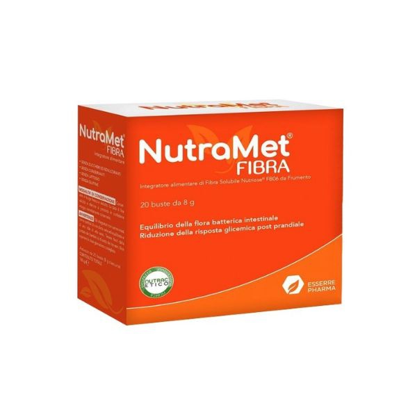 Nutramet Fibra Integratore di Fibre 20 bustine