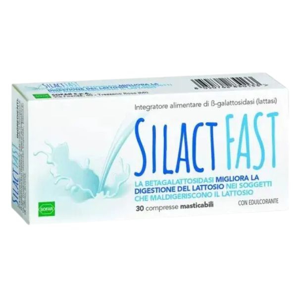 Silact Fast Compresse Masticabili Digestive 30 pezzi