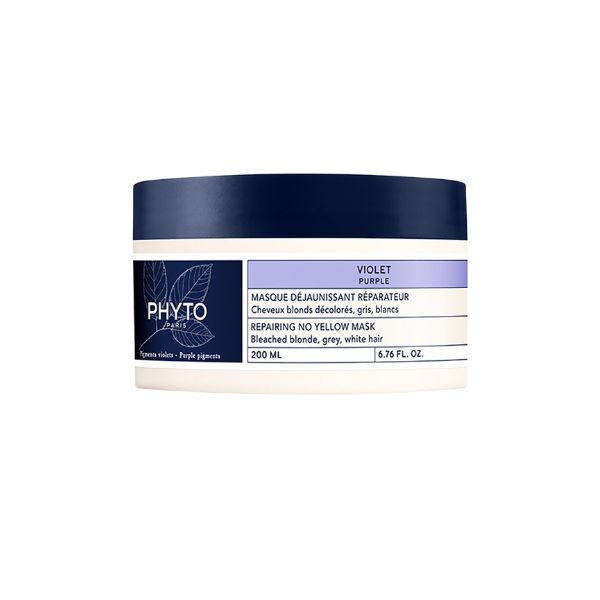 Phyto Violet Maschera Anti-Giallo Riparatrice Nutriente e Protettiva Per Toni Freddi 200 ml