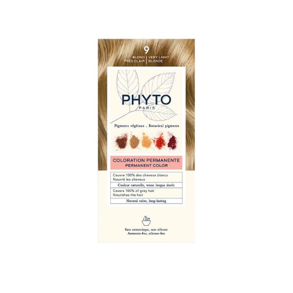 Phyto PhytoColor Kit Colorazione Permanente Intensa Senza Ammoniaca N.9 Biondo Chiarissimo