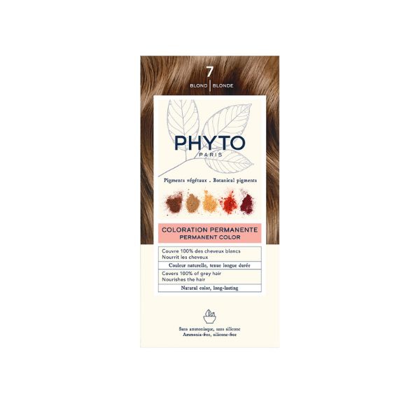 Phyto PhytoColor Kit Colorazione Permanente Intensa Naturale Senza Ammoniaca N.7 Biondo