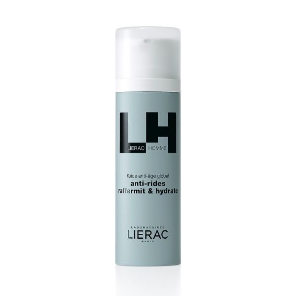 Lierac Homme Fluido Antiet Globale per Viso e Occhi 50 ml