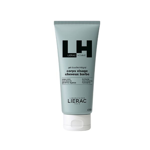 Lierac Homme Gel Doccia 4in1 per Corpo  Viso  Capelli e Rasatura 200 ml