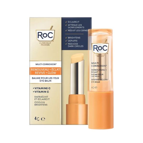 RoC Multi Correxion Revive + Glow Eye Balm Stick  Illuminante 4 g