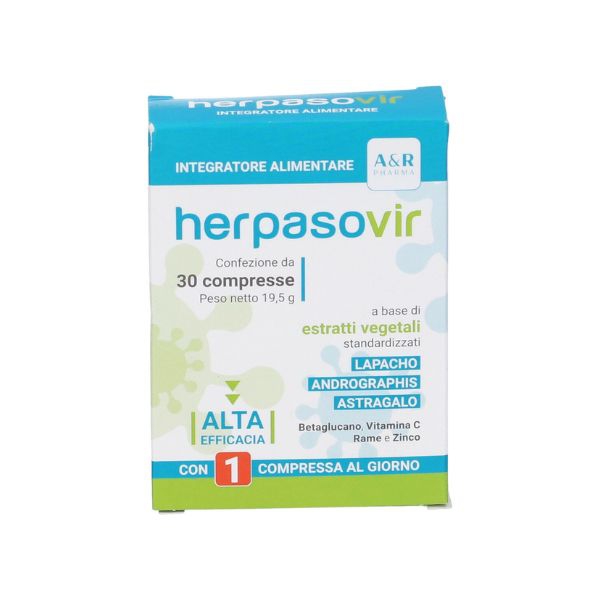 Herpasovir Integratore per il Sistema Immunitario 30 compresse