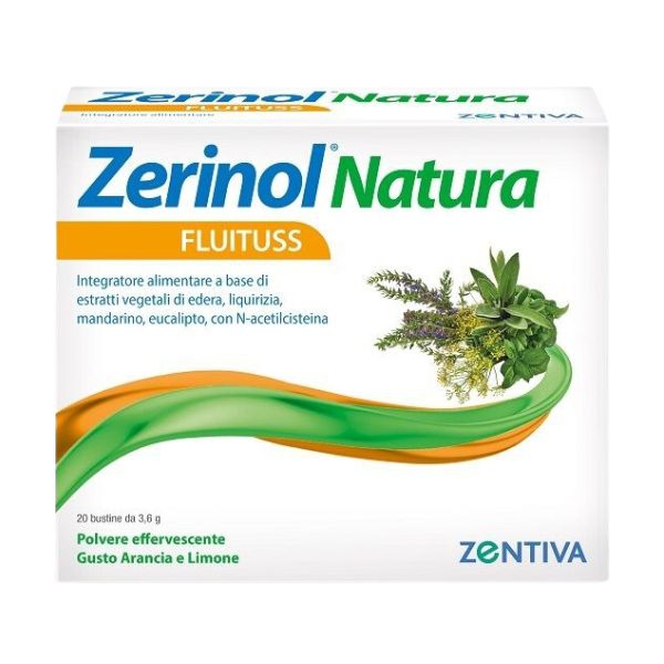 Zerinol Natura Mucolitico Integratore Alimentare 20 bustine