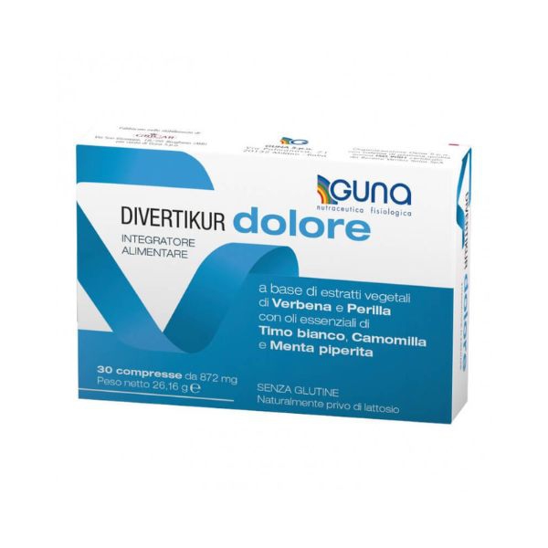 Divertikur Integratore per il Dolore 30 Compresse Guna