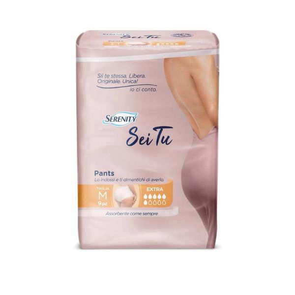 Serenity Sei Tu - Pants Pannolone a Mutandina Extra Taglia M, 10 pezzi