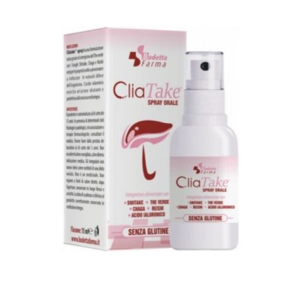 Cliatake Spray Orale per il Benessere della Gola 15ml