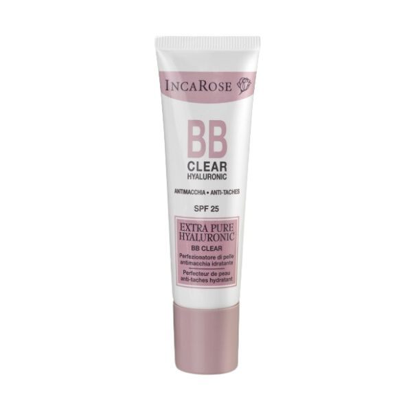 Incarose BB Crema Clear con Acido Ialuronico Medio SPF25 30 ml