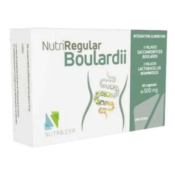 NutriRegular Boulardii Integratore Probiotico 20 Capsule